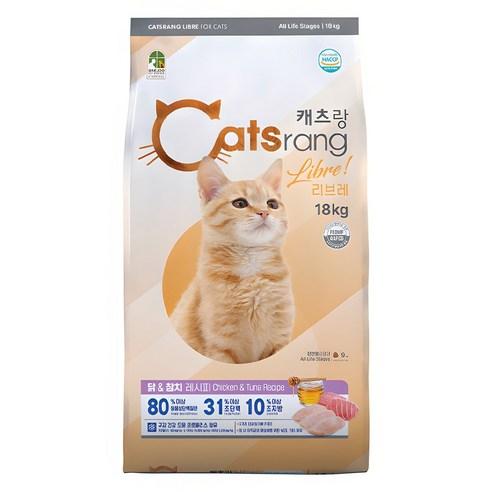 캐츠랑 전연령 고양이 리브레 건식사료 - 건식사료 | 쿠팡