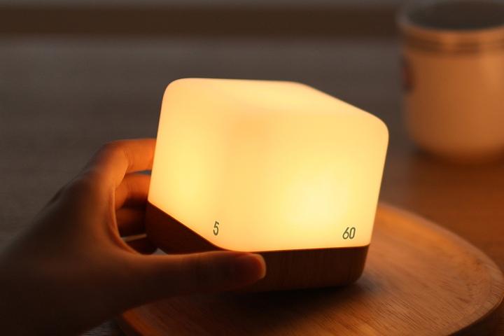 충전식 LED 큐브 타이머 무드등 수유등 취침조명 취침등 수면등