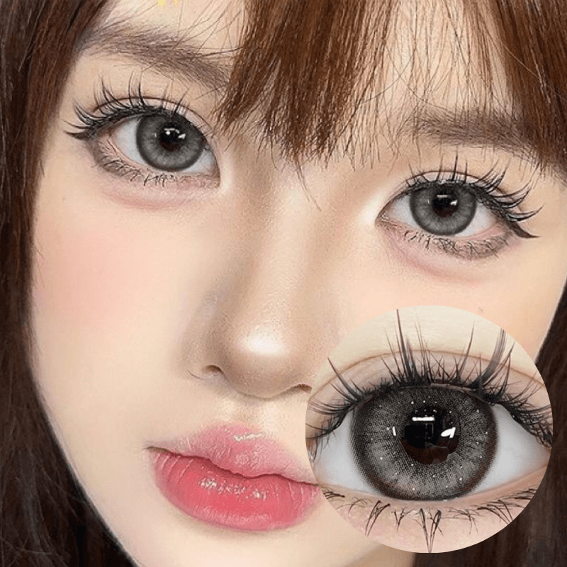 Thai Milk Tea Gray Contact Lenses(12 months wear)