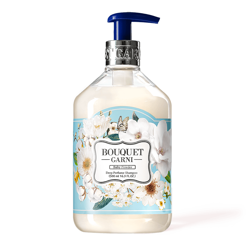 부케가르니 딥 퍼퓸 샴푸 500ml 베이비파우더 향