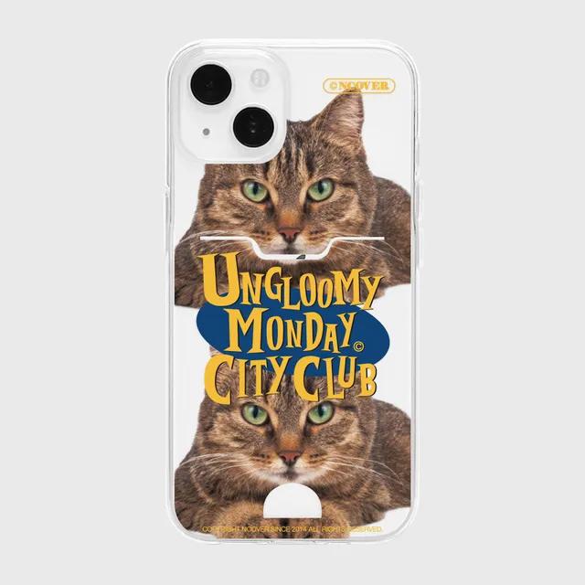 UMC VINTAGE CAT-CLEAR(카드수납-젤리)
