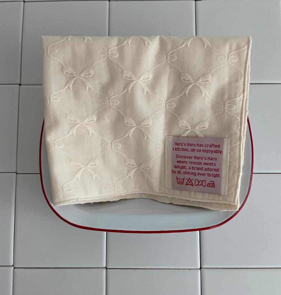 리본 키친크로스 가전덮개