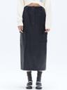 POCKET MAXI SKIRT_BLACK