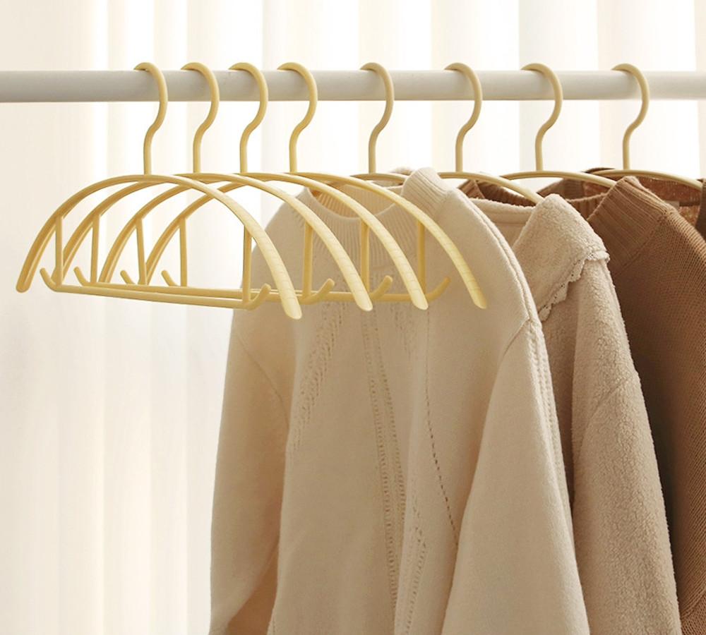 어깨뿔방지 논슬립 베이직 라운드 니트 옷걸이 20PCS