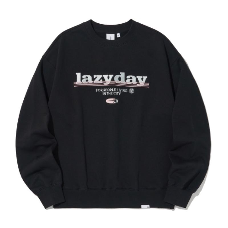 Lazyday Logo Sweatshirt_Black_LT568
