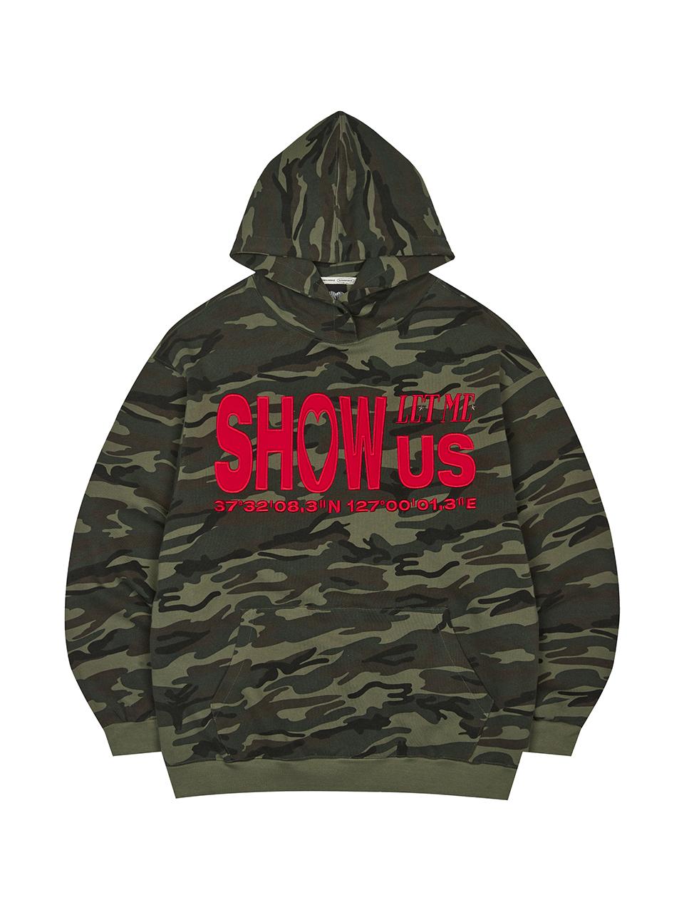 SH SHOW US HOODIE(KHAKI)