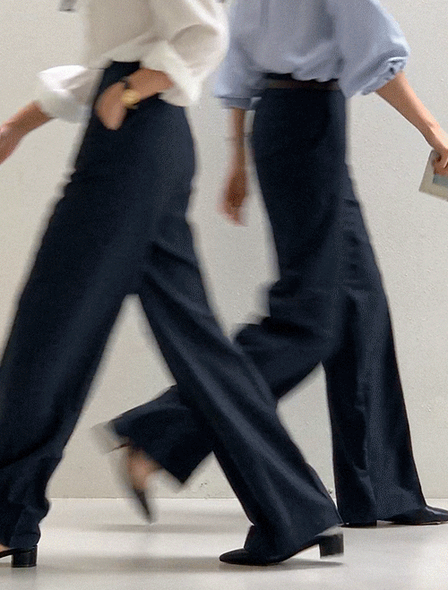 베니토 [2만장돌파/🏆2년연속1등팬츠🏆/기모버전OPEN🔥/증명된핏/극찬원단][made] 차르르 극강하이 완벽비율 세미 와이드 데님라이크 슬랙스 [2Types숏/롱(+5cm)] (봄/가을/간절기/데일리/데일리룩/출근룩/오피스룩/얼리어텀)