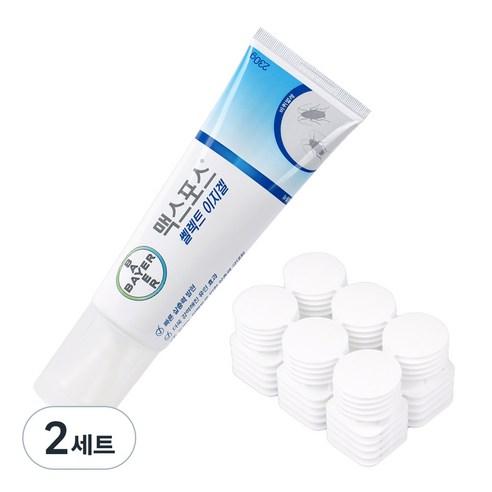 맥스포스 셀렉트 이지겔 + 먹이통 30개, 230g, 2세트
