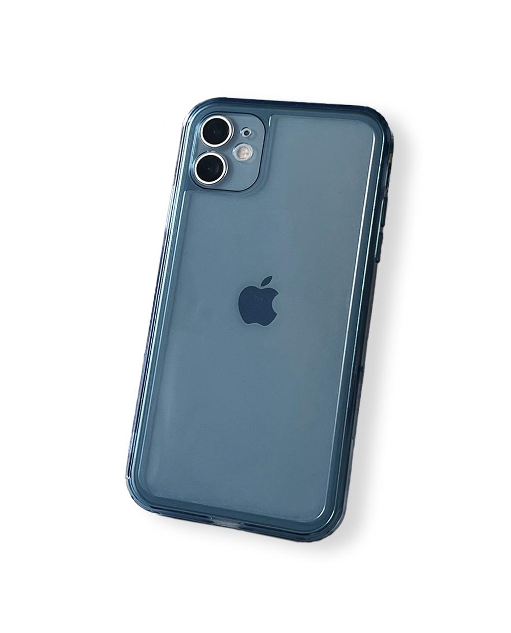 [7/15 순차배송 -15%] i phone jelly case _ Midnight blue