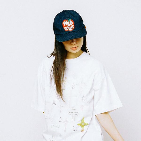 Sketch Cross Tee - White