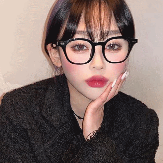 [주문폭주] 셀럽 골드 프레임 투명안경 뿔테 선글라스