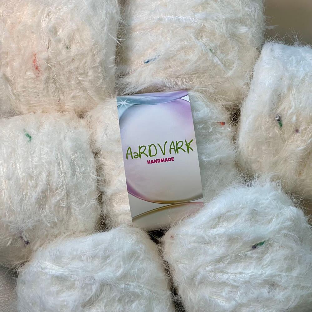 [아드바크] 무지개 구름 마시멜로 125g 뜨개실 합사실 소품실 위빙실 포장실 특수사