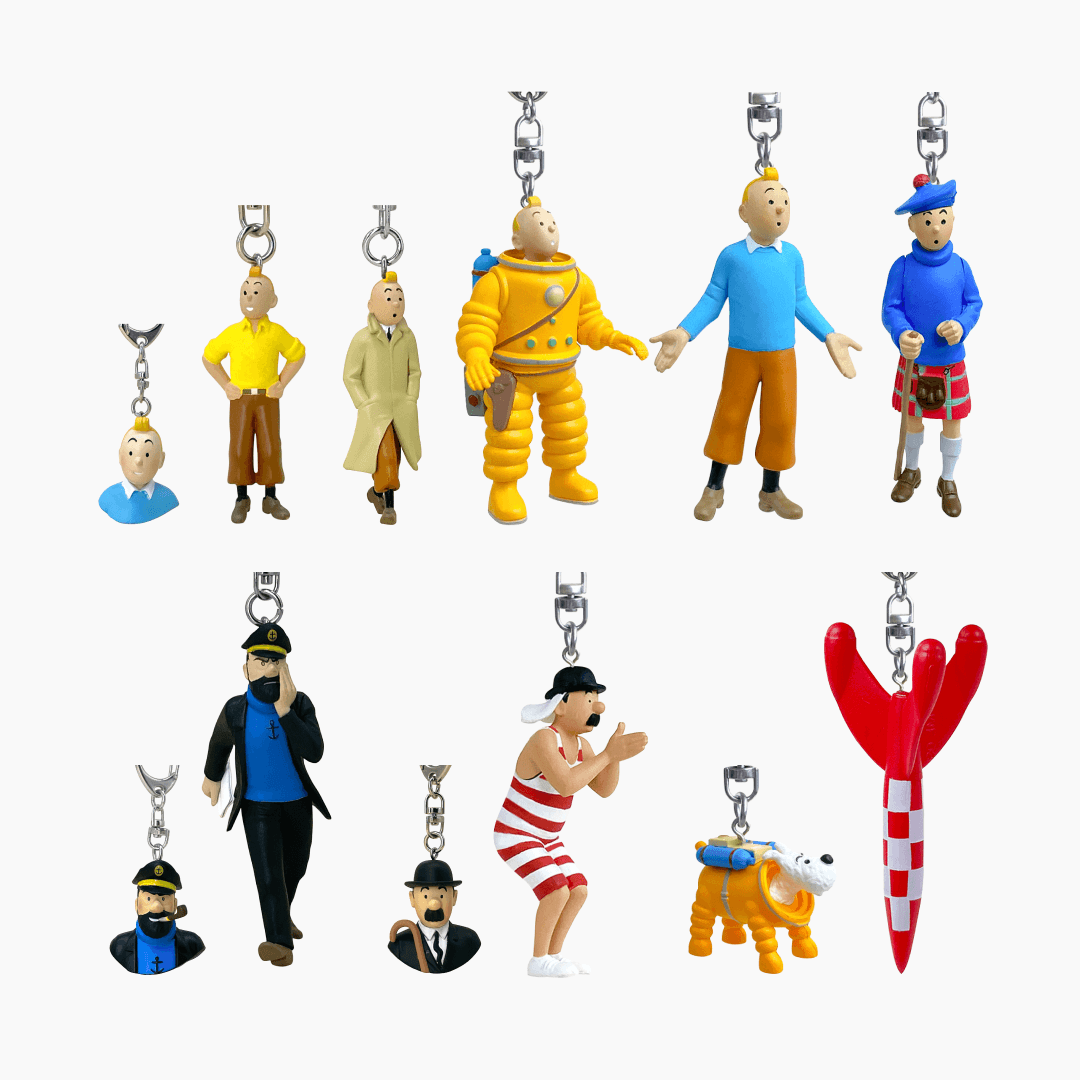 [땡땡] 에르제 틴틴 키링 12종