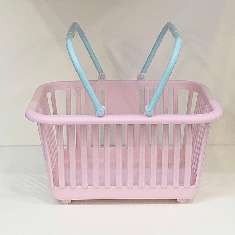 핑크 미니 바구니