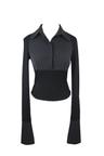 하루[春] - Geekchic Stripe shirt T (BLACK) *당일발송