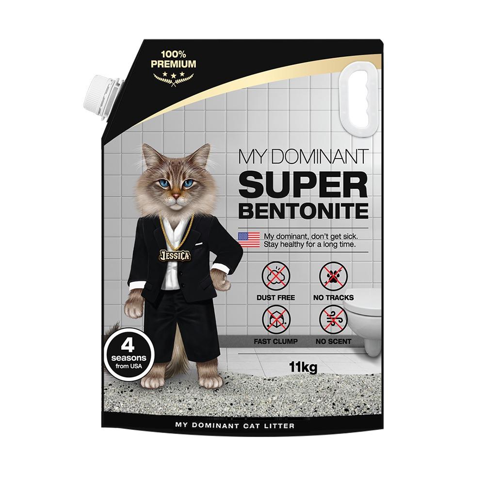 [100% 환불보장]마이도미넌트 벤토나이트 블랙(제시카) 11kg 고양이모래