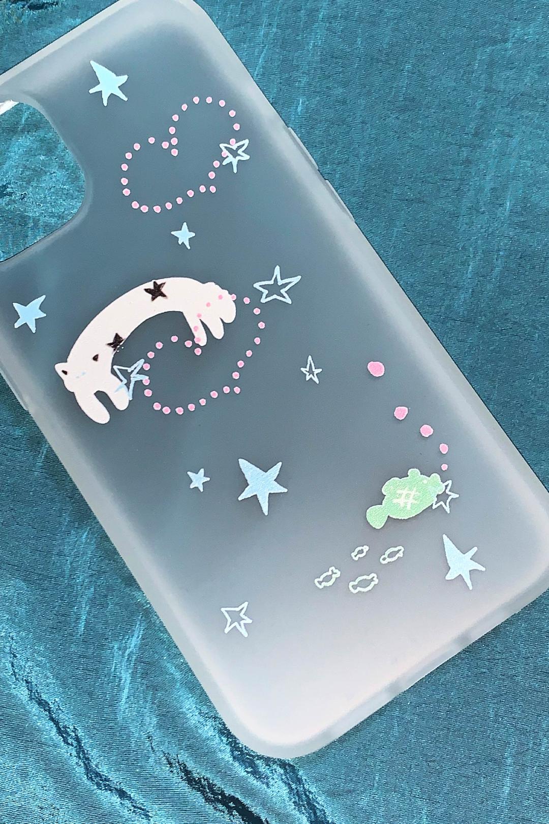 고양이의 정원 반투명 케이스