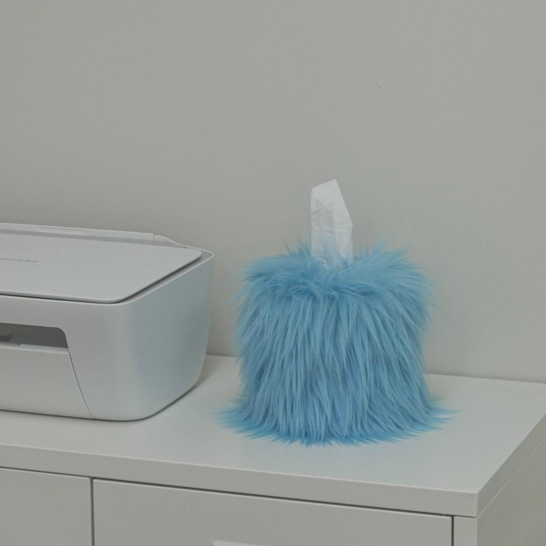 [6color] 라운드 프아르 티슈케이스 poil tissue case_ round