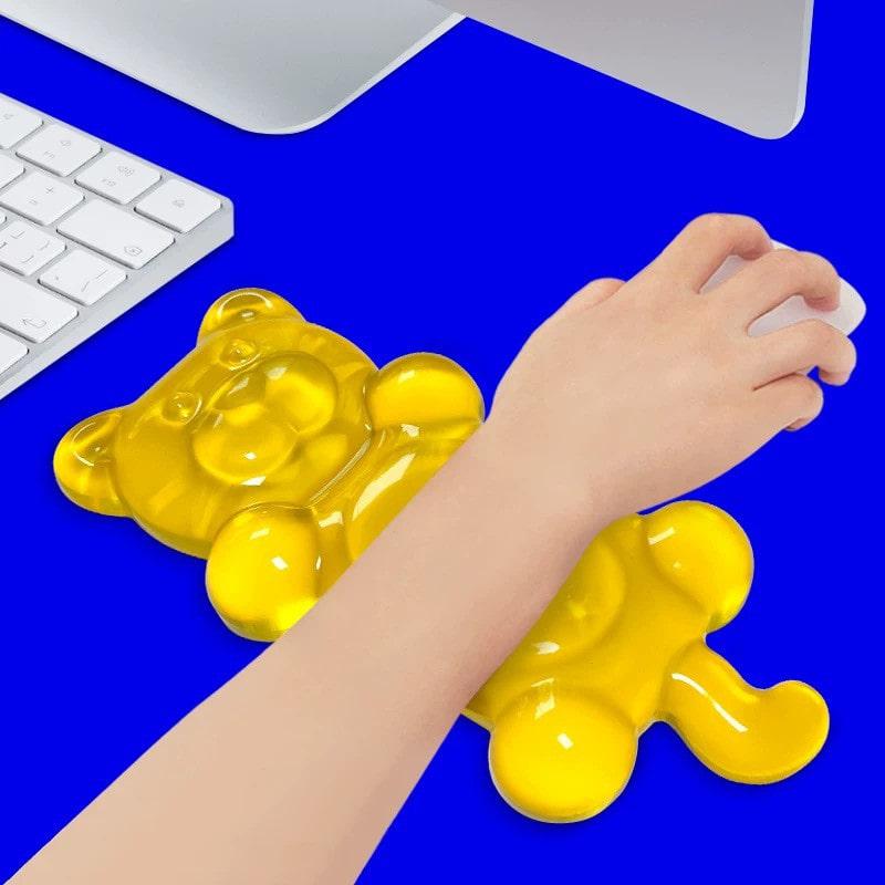 Jelly Bear Mouse Pad 젤리곰 실리콘 마우스 손목받침대