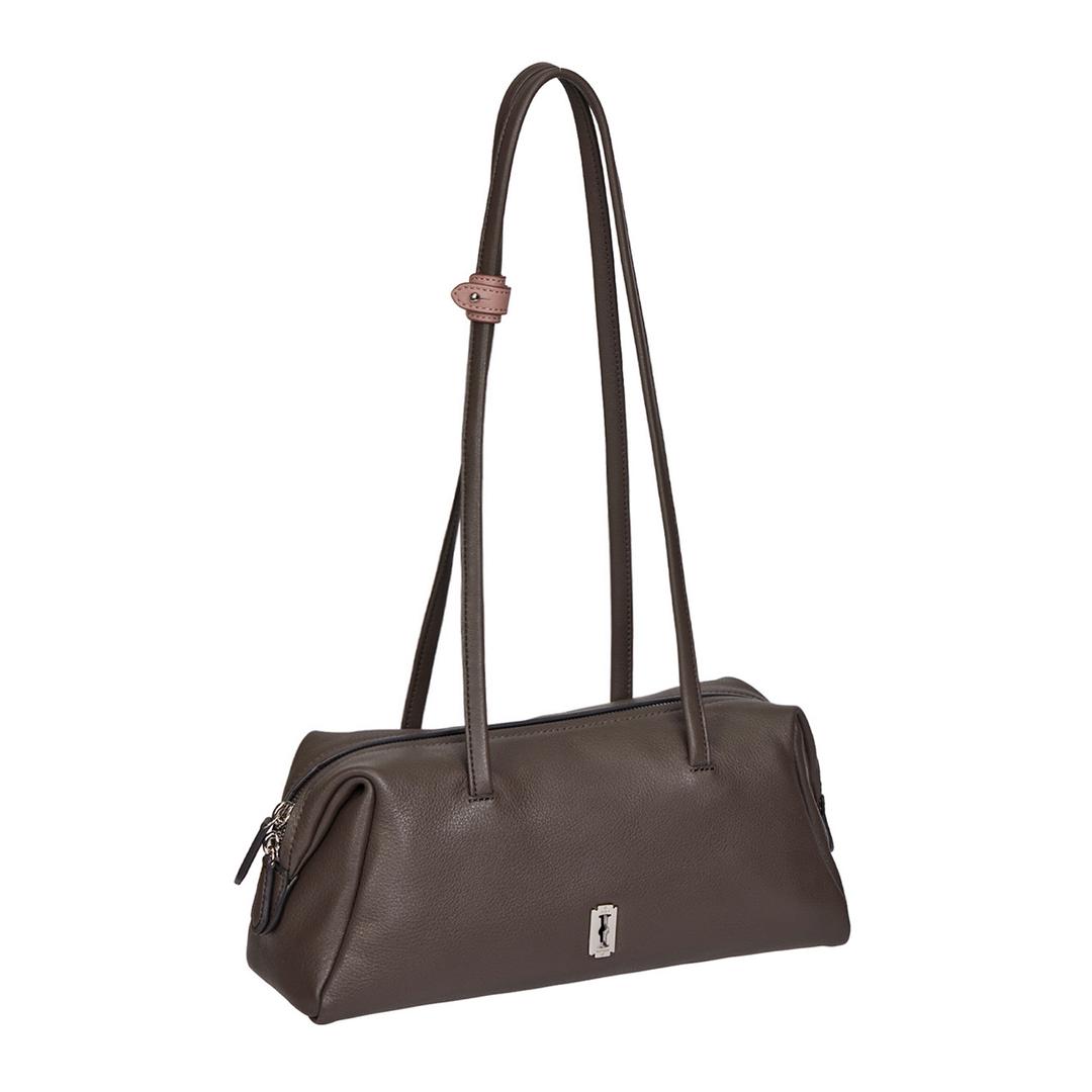 Toque Wide Slim Shoulder M (토크 와이드 슬림 숄더 미듐) Dark Brown