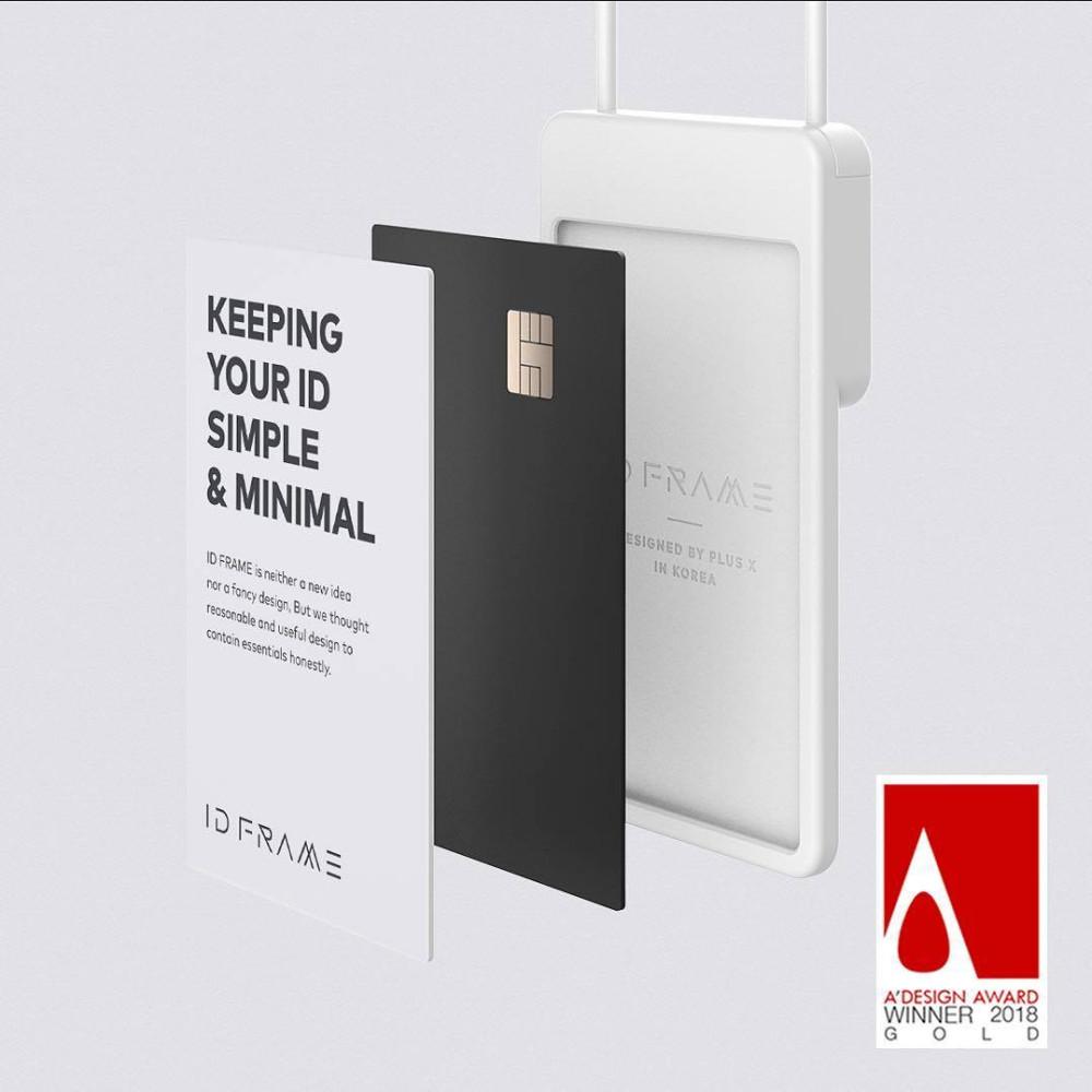[플러스엑스 오브젝트] New 컬러 아이디프레임2.0 사원증 케이스 릴홀더 명찰 목걸이