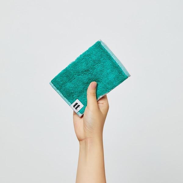 3tier handkerchief 25x12.5cm, Green