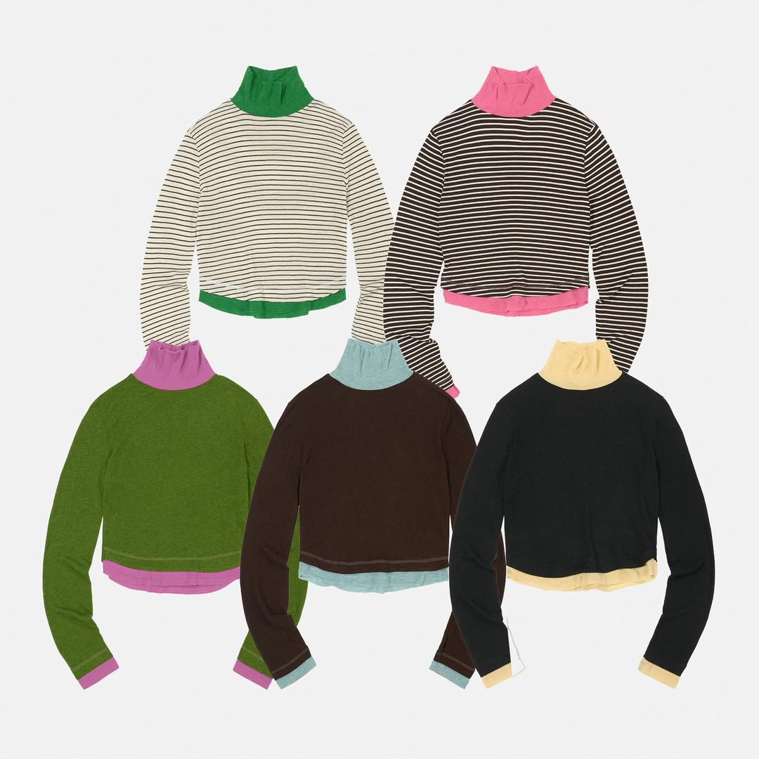 DOUBLE LAYERED TOP_5COLOR