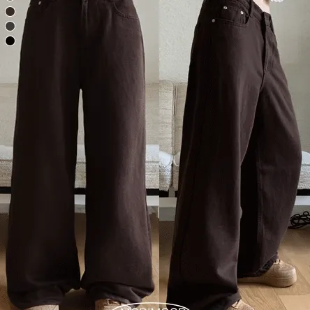 [프리미엄 코튼울🐏] 브라우니 와이드 코튼 팬츠 🤎 - 5color