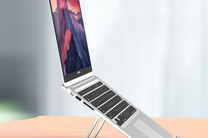 808 맥폴더 알루미늄 노트북 접이식 거치대 태블릿 맥북 아이패드 호환