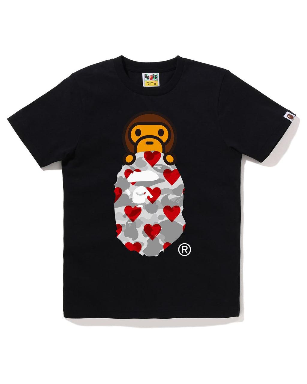 아이 러브 BAPE Milo on Ape Head 티셔츠