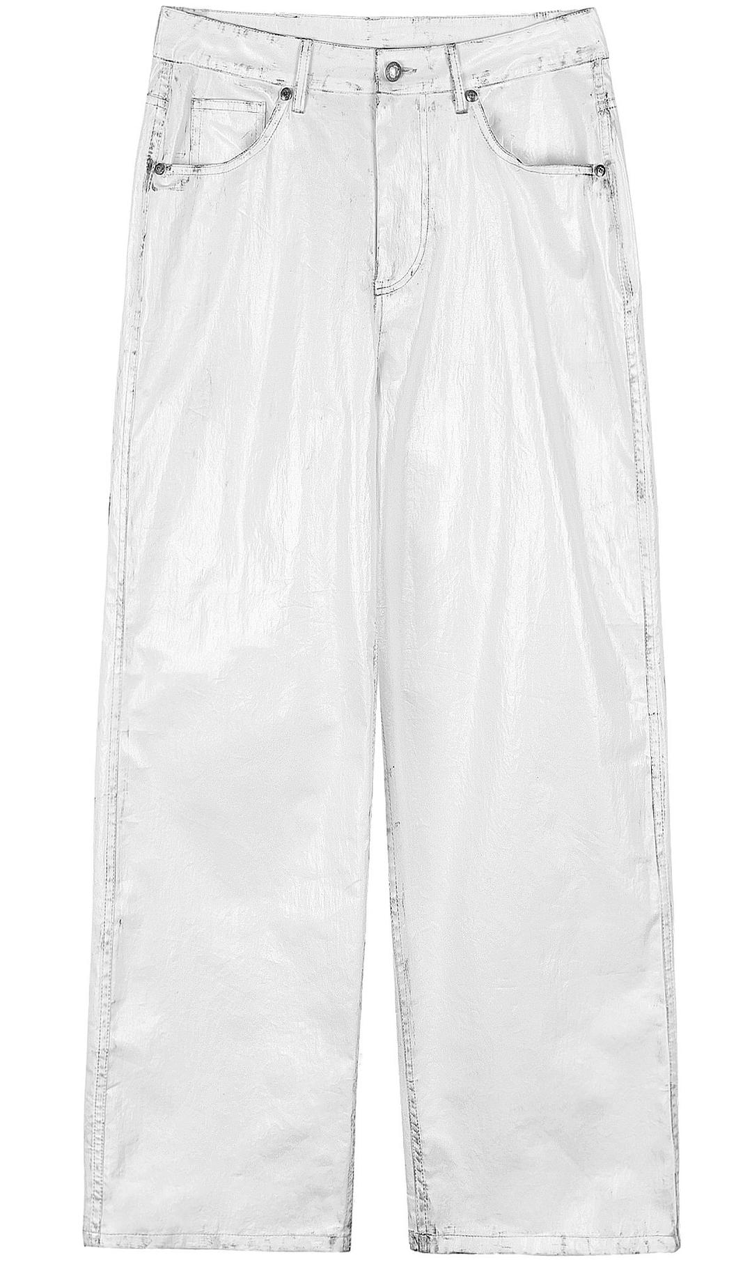 Graphic pants (White)