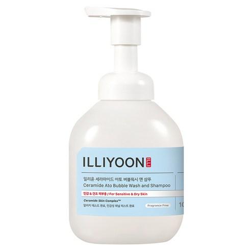 일리윤 세라마이드 아토 버블워시 앤 샴푸 바디워시 무향, 400ml, 1개