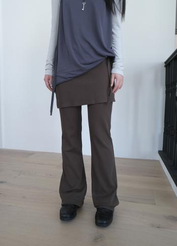 wrap skirt leggings pants (2c)