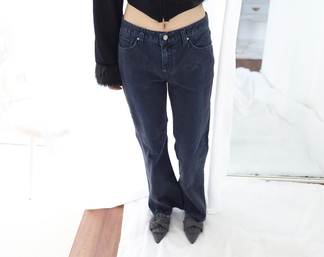 mewli washing pants (navy)