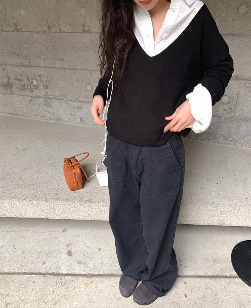 Flab Knit (2colors) (예약주문 3/11이후 순차발송)