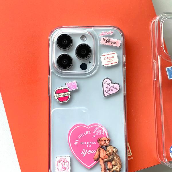 Vintage Couple jelly hardcase