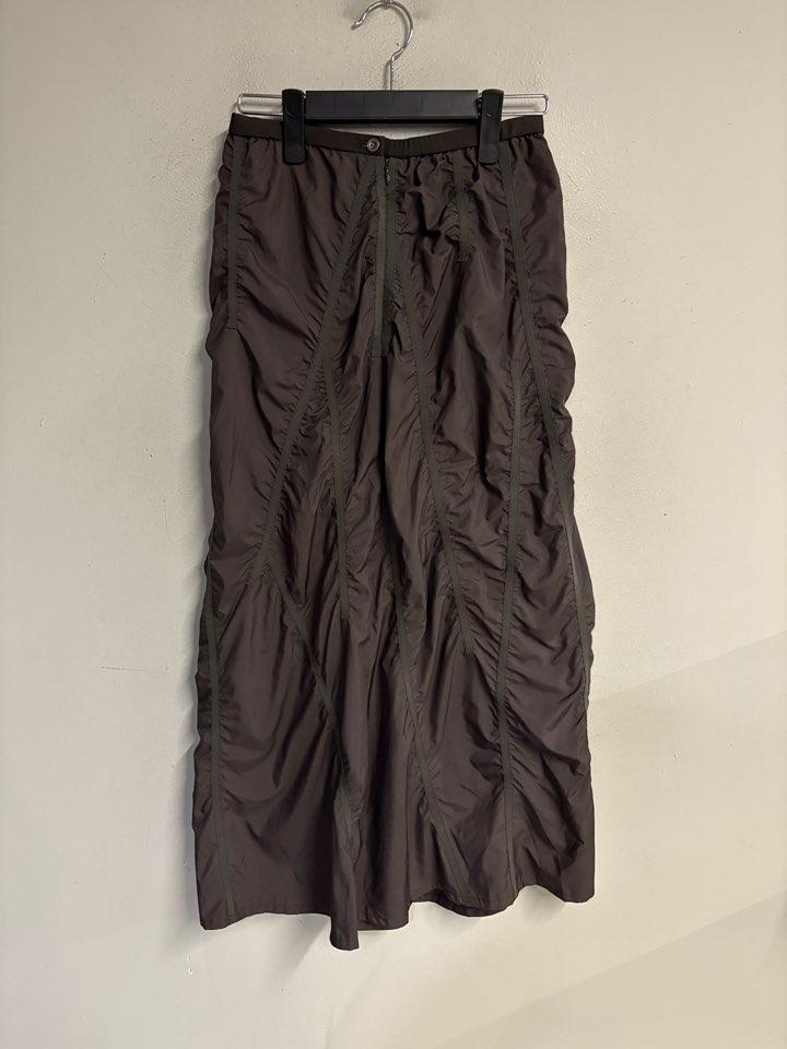 HIROKO BIS Shirring Detail Long Skirt -5(room)