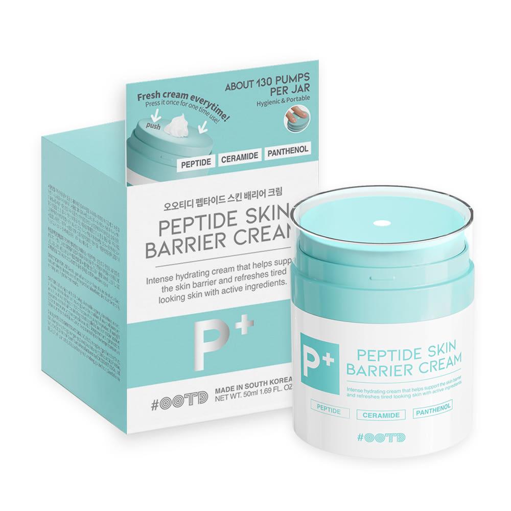 OOTD 수분진정크림 피부장벽 펩타이드 스킨 배리어 크림 50ml