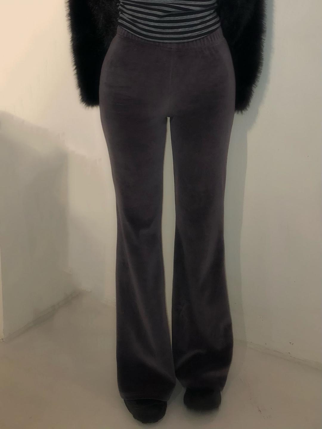 Rosae Velour Bootcut Pants(2 color)