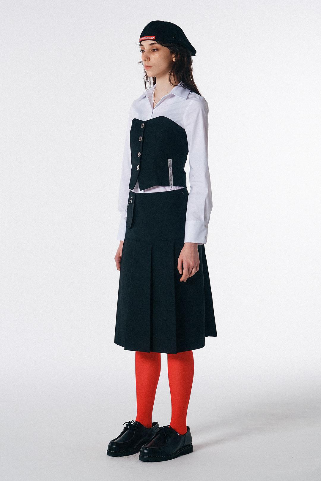 Tidy Bustier Top Black