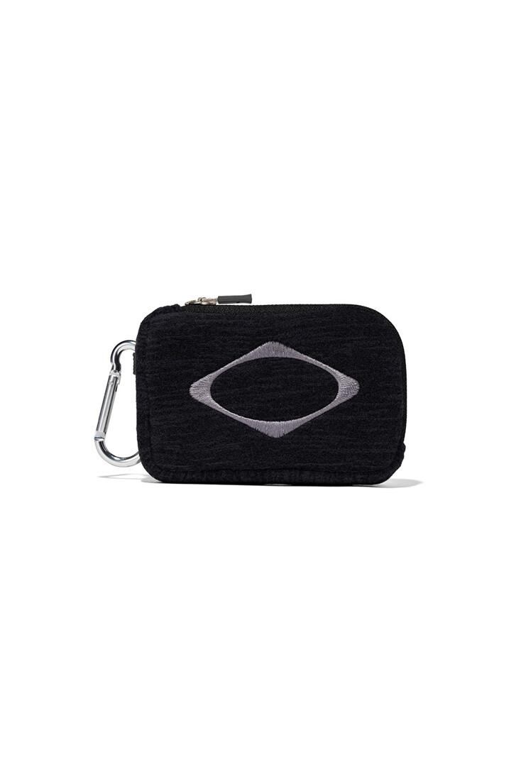 RHOMBUS CARABINER MINI POUCH (CHARCOAL)