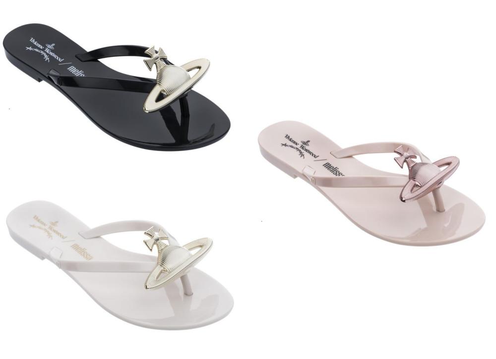 [국내배송] 비비안웨스트우드 멜리사 하모닉 오알비 행성 플립플랍 쪼리 젤리샌들 Vivienne Westwood x Melissa ORB FLIP FLOP