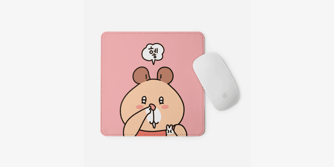 헿 사각형 마우스패드