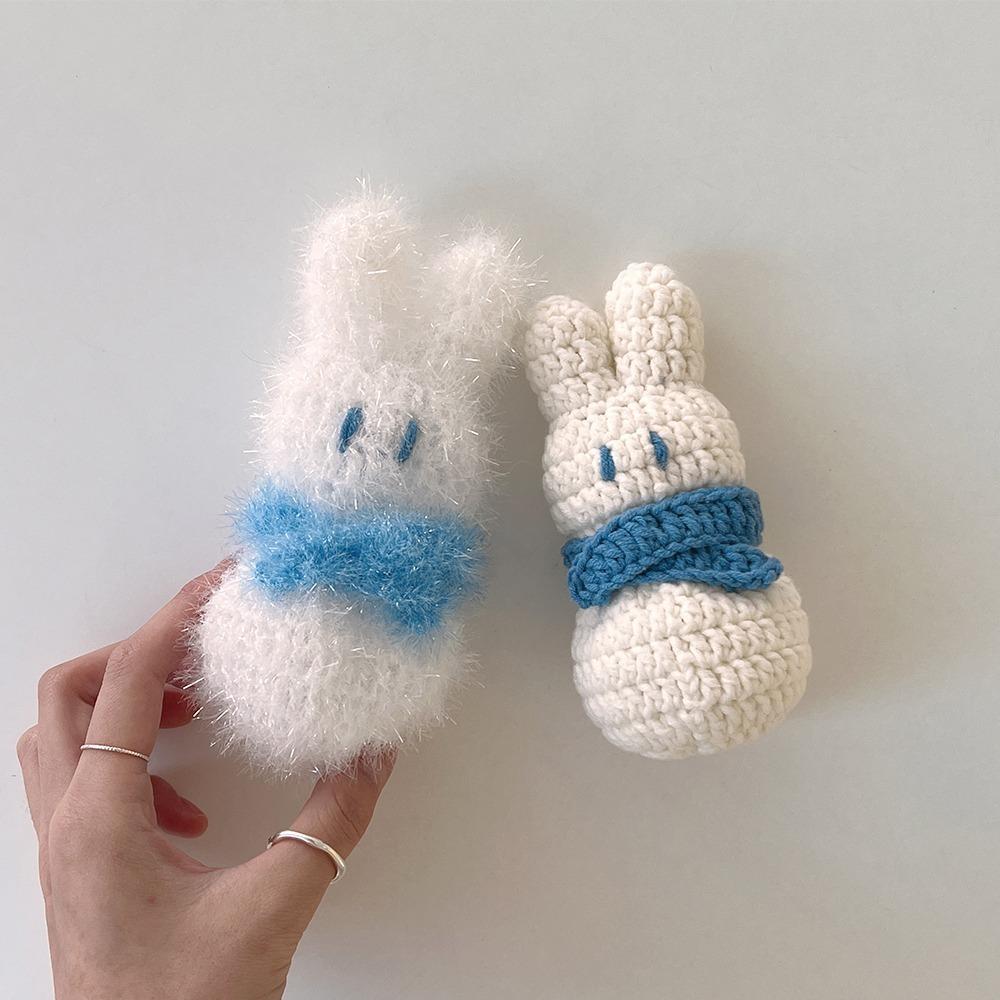 토끼눈사람 수세미 & 인형(키링)