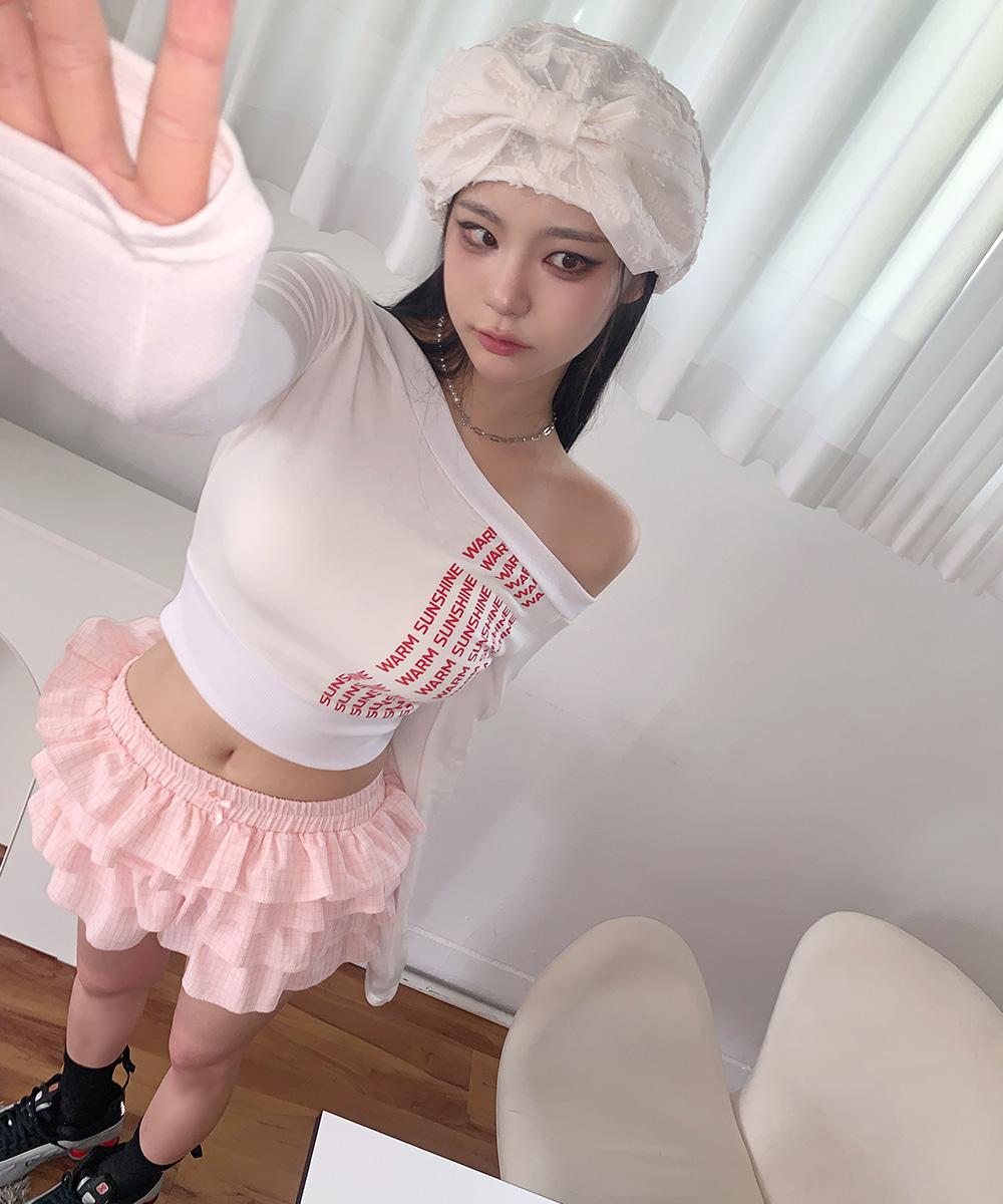 레터링 언발 오프 맨투맨