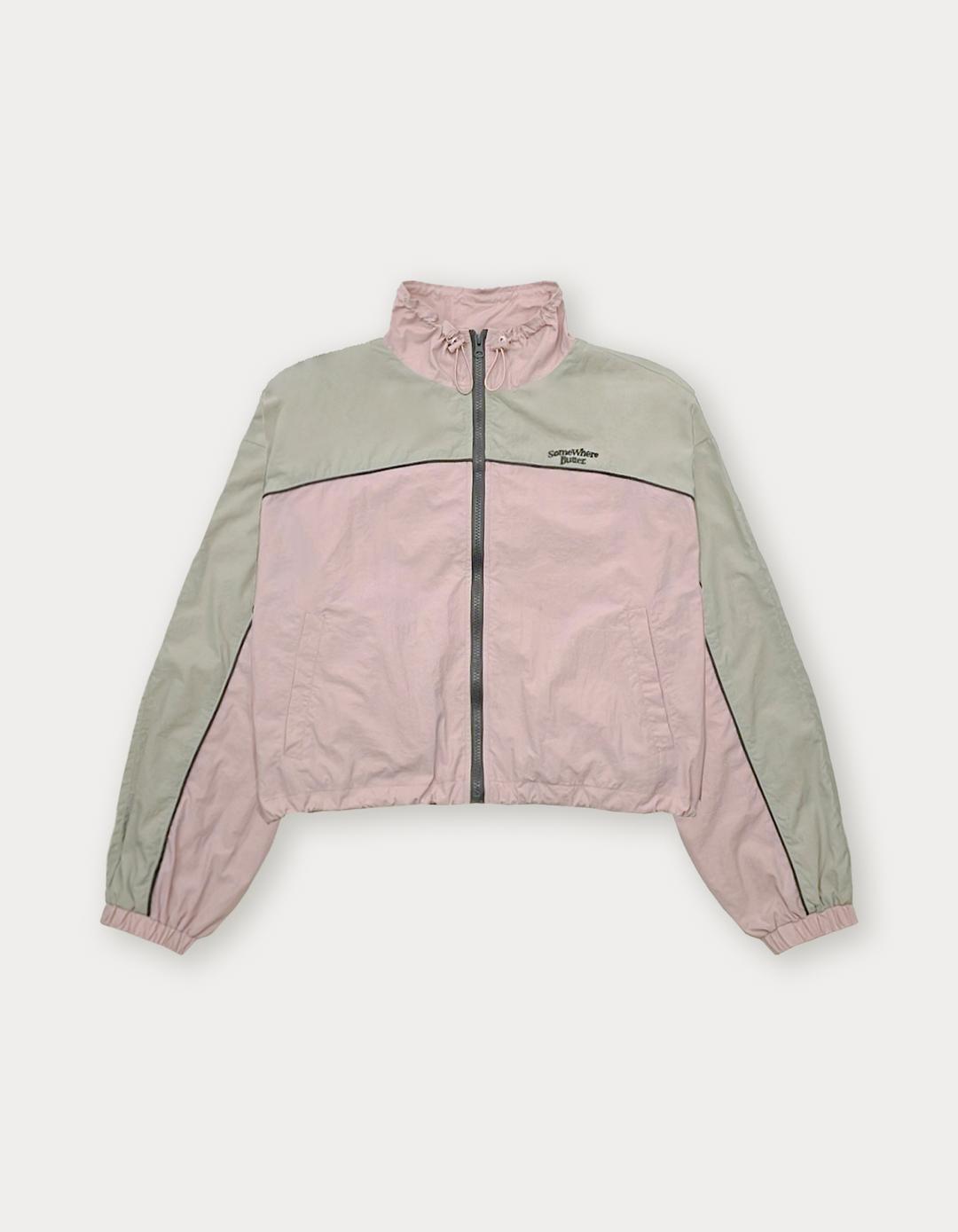2nd / Sporty Windbreaker - Pink