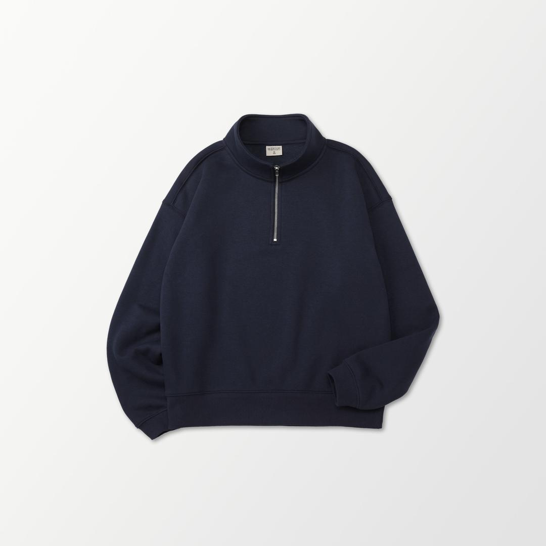 PBB Half Zip-Up (P22DTTS59) NAVY