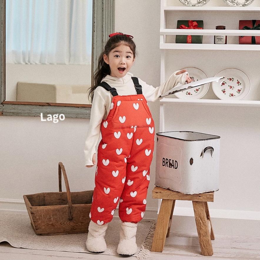 라고 스노우 멜빵 슈트