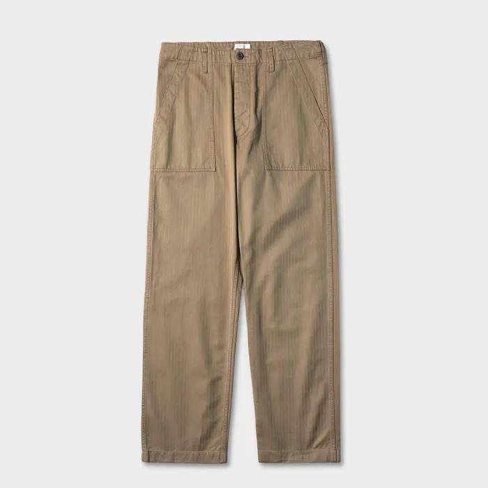 BANTS BGS HBT Cotton One Wash Fatigue Pants (Khaki)