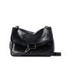 [ 27th ] Tartan black leather bag